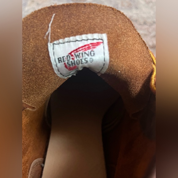 Red Wing Shoes Brown Ankle Boots - Picture 3 of 9